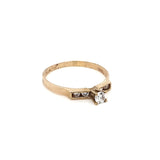 Anillo compromiso Oro 10k #6787