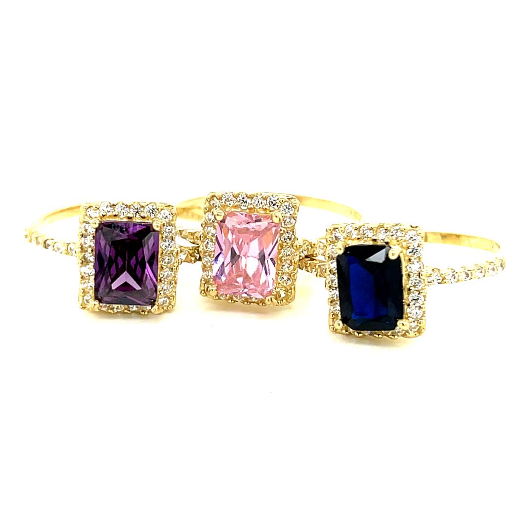 Anillo Dama Oro 10k   #9799