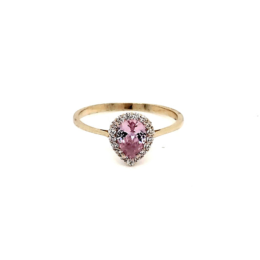 Anillo Oro Dama 14k  #7395