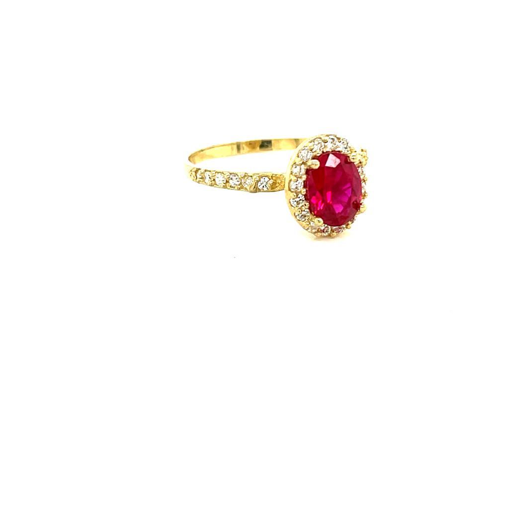 Anillo Dama Oro 10k   #9800