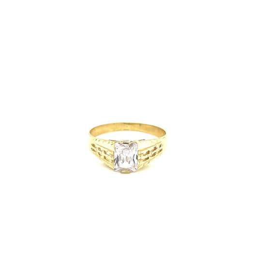 Anillo Caballero Oro 10k #9572