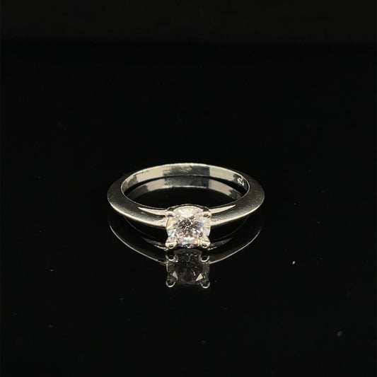 Anillo compromiso Plata #8986