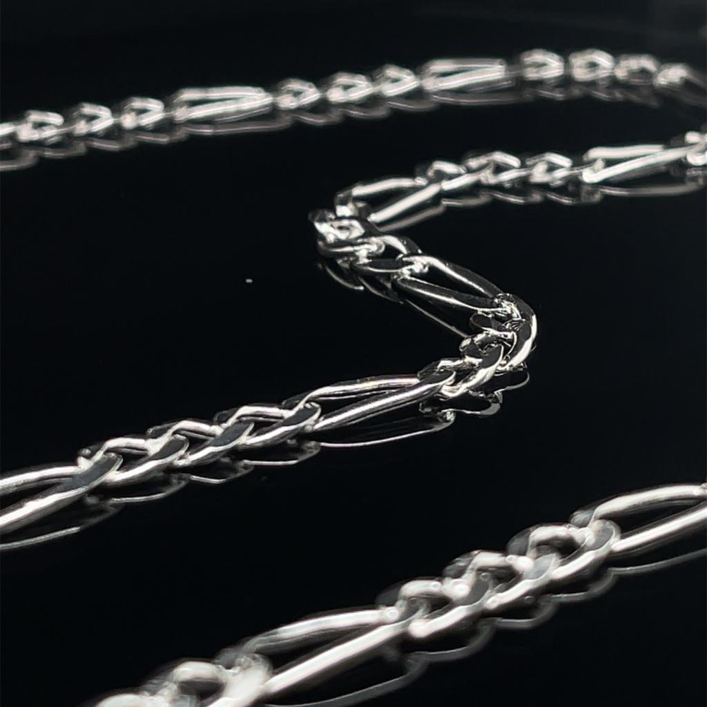 Cadena  Caballero Plata  #8960