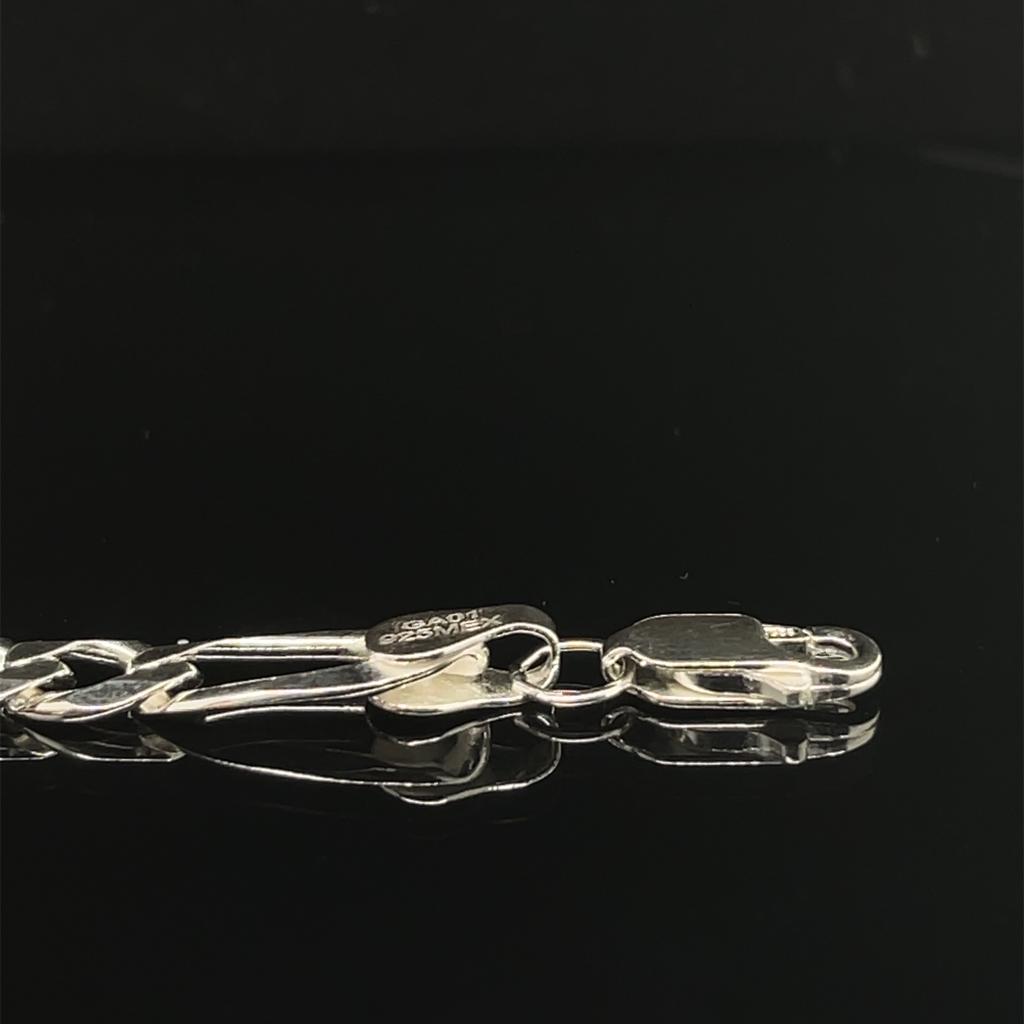 Cadena  Caballero Plata  #8954