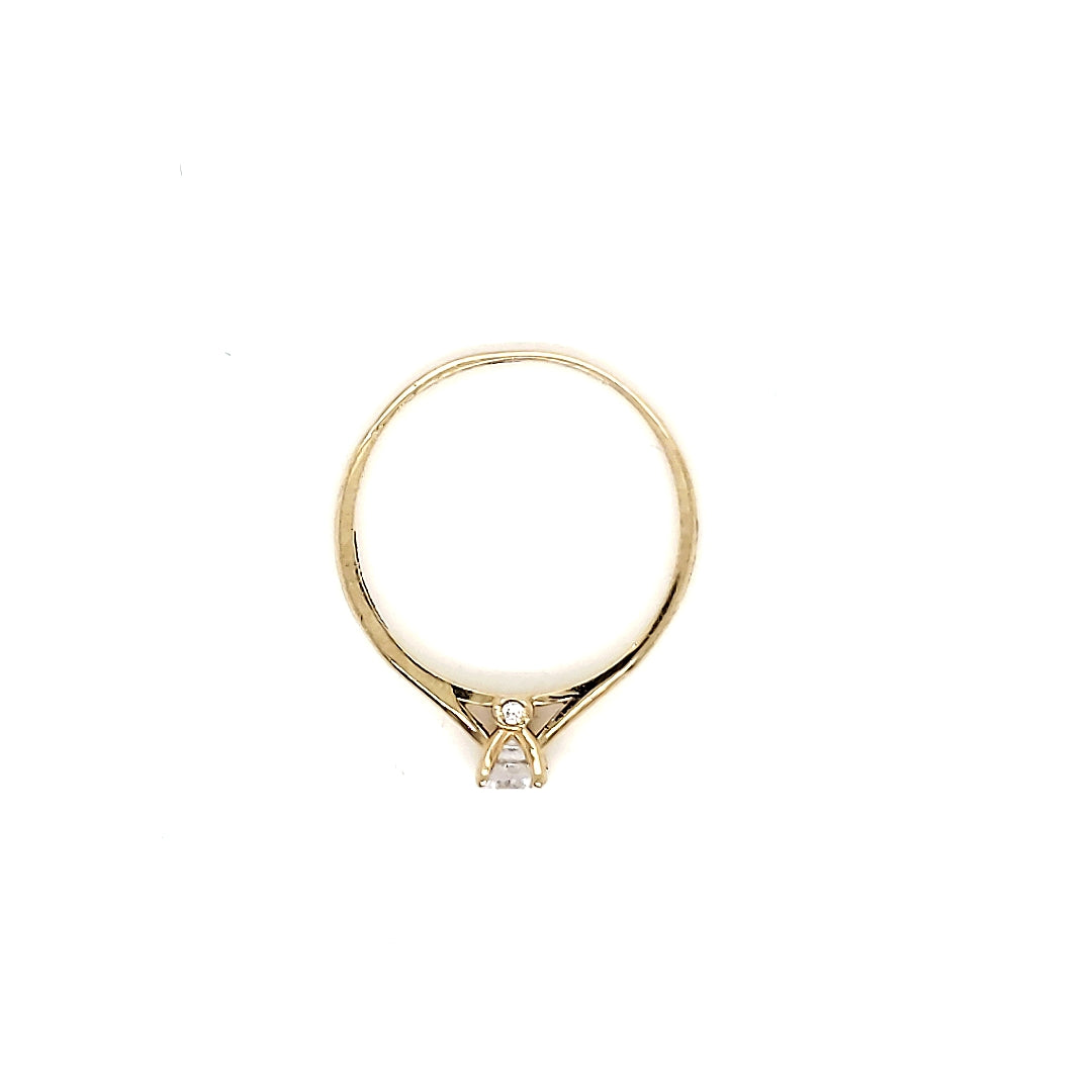 Anillo compromiso Oro 10k #6467