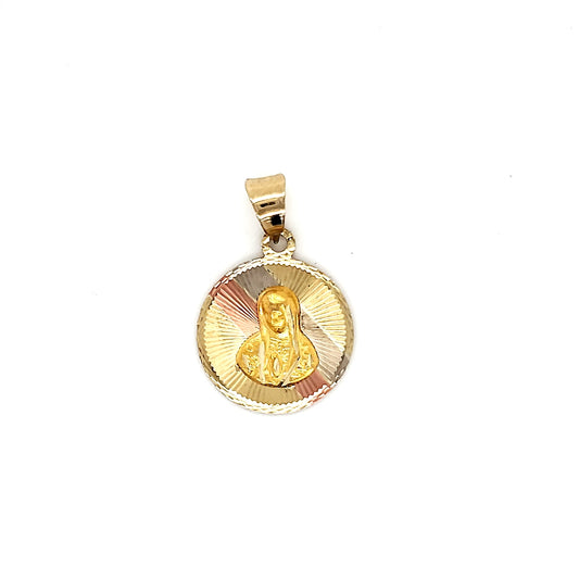 Medalla Oro Amarillo 10k #10495