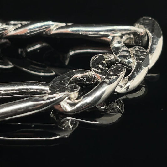 Cadena  Caballero Plata  #8951