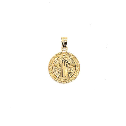 Medalla Oro Amarillo 14k  #9627